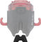 Lezyne Rear Light Adapter for D-Shape Seatposts - black