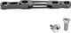 absoluteBLACK Adaptateur de frein à disque flatmount pour Shimano - black | Flat Mount