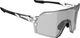 Leatt RideViz Pro Sportbrille - clear silver | silver