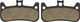 Trickstuff Disc STANDARD Brake Pads for Formula - organic - steel/FO-004