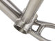 KOCMO RR Team Disc Titan Road Rahmenkit - titan satin/54 cm, 105 mm × 39 cm