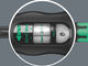 Wera Clef Dynamométrique à Cliquet Inverseur Click-Torque A 5 - noir-vert/5 - 25 Nm, 2 Nm
