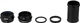 SRAM Eje de pedalier DUB BB30 Road Wide 68 mm - black/BB30