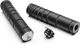 absoluteBLACK Puños de manillar Premium Silicone Dual Density Enduro - black | 130 mm
