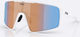 Bliz P001 Sportbrille - white/nano optics nordic light coral-orange-blue multicolor