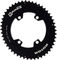 Rotor SRAM Force AXS 2X Chainring, 4-Arm, Q-Ring, 107mm Bolt Circle Diameter - black | 50 