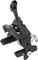 Shimano 105 v+h Set Felgenbremse BR-R7010 für Direktmontage - silky black/Satz ( VR+HR Sitzstreben )