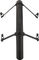 ORTLIEB Guardabarros Quick Rack Mudguard - black/38 