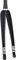 Columbus Futura fourche disque intégré - black mat/Axe Traversant 12 mm/28"/100 mm/1 1/8" - 1,5" tapered/45 