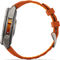 Garmin fēnix 9 Pro – inReach AMOLED Titan 47 mm Multisport-Smartwatch - autumn orange-spark orange