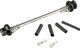 SON Delux + CXP Pro + Sapim Race 28" Laufrad - schwarz / schwarz/100 mm/28"/100 mm/100 mm/nur Hinterrad/nur Vorderrad/nur Vorderrad