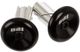 Capuchons de Guidon Aluminium - noir/universal