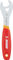 Unior Bike Tools Cone Wrench 1617/2DP - red/20 mm