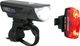 CATEYE HL-EL360G RC GVOLT25+TL-LD620G RapidMicroG Light Set - StVZO Approved - black