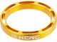 KCNC Hollow Headset Spacer 1 1/8" - gold/5 mm
