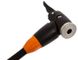 Rennkompressor Standpumpe mit E.V.A.-Kopf - orange/universal