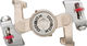 Xpedo Pedales de clip M-Force 8 - plata