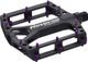 REVERSE Components Black One Platform Pedals - black-purple/100 mm/100 mm