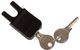 Racktime Candado Secure-It Snap-It para adaptador de sistema Snap-It - negro/universal