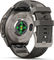 Garmin fēnix 9 Pro – inReach Solar 47 mm Titan Multisport-Smartwatch - kieselgrau-titan