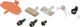 Shimano CUES Bremssattel BR-U8000 mit Metallbelag - schwarz/Set/ohne