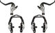 Magura HS 33 R Rim Brake Set - silver/2 finger