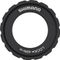 Shimano RT-EM600 Center Lock Brake Rotor for STEPS w/ External Teeth - silver-black/180 mm