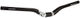 Guidon Courbé Hussefelt 40 mm 31.8 - black anodized/700 mm 9°