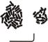 FlipPin Replacement Pins for Vault Platform Pedals - black/universal