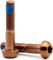 OAK Components Juego de Tornillos de titanio M5x25 para Abrazadera de manillar SRAM - copper