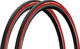 Michelin Lithion 3 28" Folding Tyre Set - red/28 /25 mm/25-622