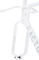 Factor Hanzo Track Rahmenkit mit Zero Track Laufradsatz - white/M/L/46 mm