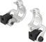 Magura Shiftmix Handlebar Clamp 1+2 for Shimano I-Spec B / I-Spec II - silver/pair