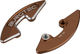 Burgtec Pair Chainring Bash Guard - kash bronze | Kettenblatt