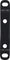 SRAM Scheibenbremsadapter für 140 mm Scheibe - schwarz/140 mm/Flat Mount
