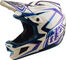 Troy Lee Designs D4 Composite MIPS Fullface Helmet - flared white-indigo | 57 - 58 cm