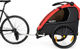 Burley Remolque infantil Honey Bee - rojo / negro | 20"