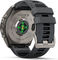 Garmin fēnix 9 Pro – inReach AMOLED Titan 51 mm Multisport-Smartwatch - graphit-schwarz