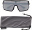 uvex sportstyle 235 sports glasses - black matte/mirror silver