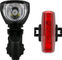 CATEYE HL-EL360G RC GVOLT25+TL-LD620G RapidMicroG Light Set - StVZO Approved - black