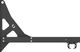 Stashed Products Soporte de pared para bicicleta SpaceRail 8x - negro-plata
