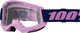 100% Masque Strata 2 Clear Lens - purple