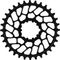 absoluteBLACK Plato Round para SRAM Direct Mount 0 mm Offset - black/32 
