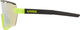 uvex sportstyle 236 Set Sportbrille - black-yellow mat/mirror yellow