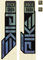 RockShox Set d'Autocollants Decal Kit pour Pike Ultimate àpd Modèle 2023 - gloss black-gloss rainbow foil