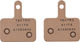 Tektro A11TS Brake Pads for Auriga / Gemini SL / Dorado - universal/Sintered