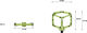 OneUp Components Aluminium Platform Pedals - green/universal