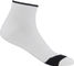 VAUDE Chaussettes Bike Socks Short - blanc/42 - 44