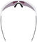 uvex Ultimate Pace Ultra L CV Sportbrille - white matt | yummy yellow