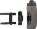FIDLOCK TWIST uni base bottle holder system with drinking bottle 590 ml - transparent black/590 ml